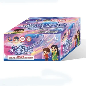 No56 – 100 Kali Flying Fountain | 100发彩色星空