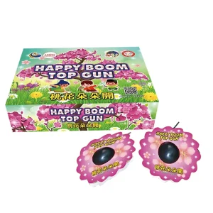 No112 – Gasing Bunga (Besar) | 桃花朵朵开