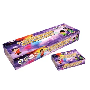 No74 – Rainbow Smoke Mancis - (Warna Warni) | 七彩缤纷彩烟火柴